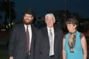 Rabbi Elisha Greenbaum,Cr Ron Brownlees, Cr Rosemary West